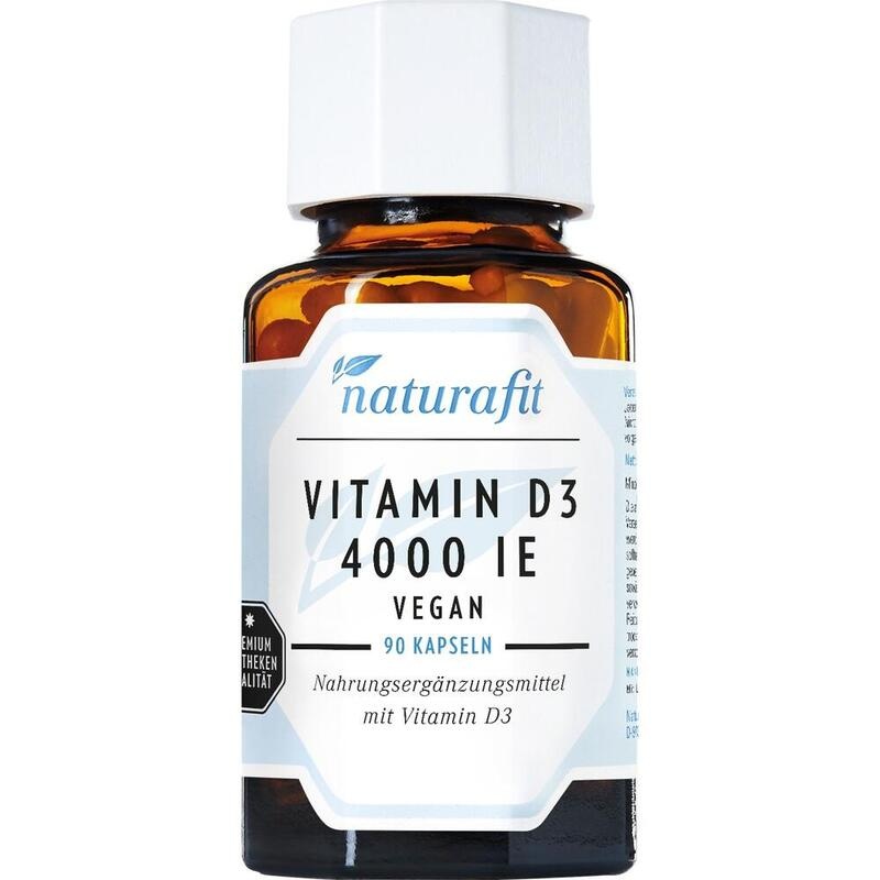 NATURAFIT Vitamin D3 4000 I.E. Kapseln