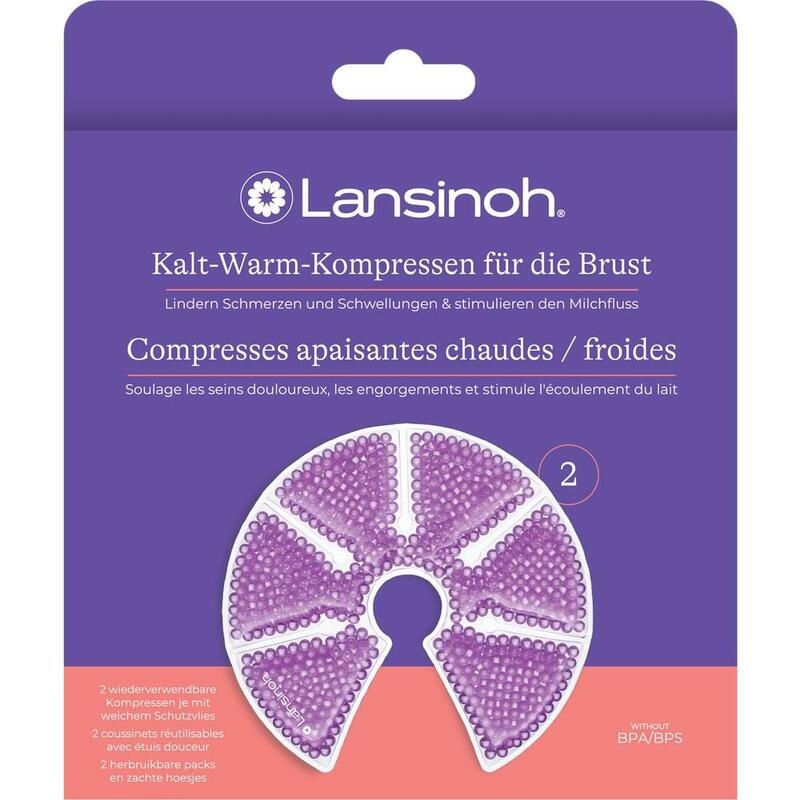 LANSINOH Kalt-Warm-Kompressen für die Brust