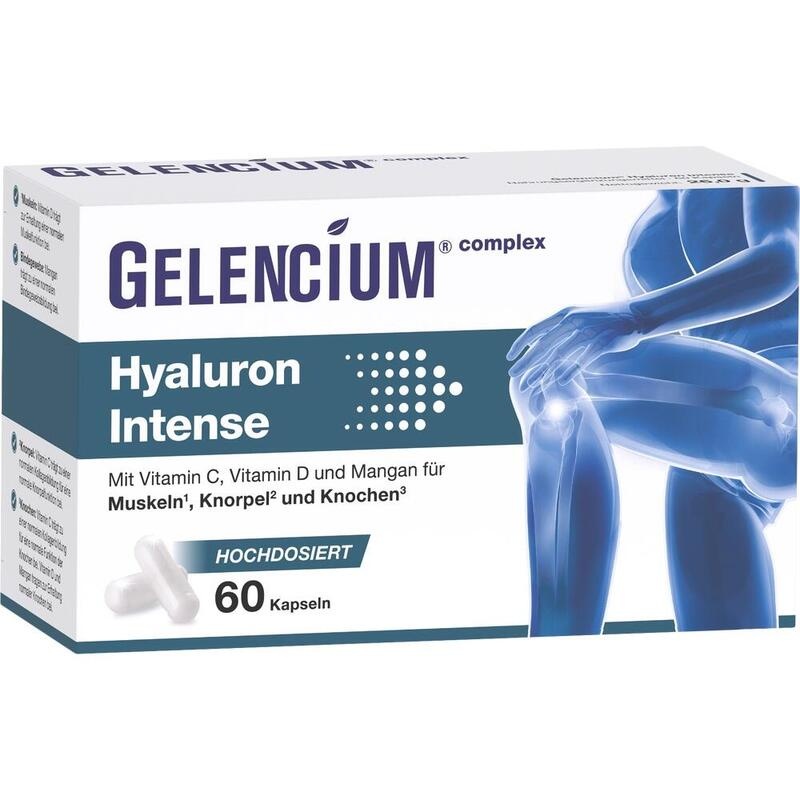 GELENCIUM Hyaluron Intense hochdos.Vitamin C Kaps.